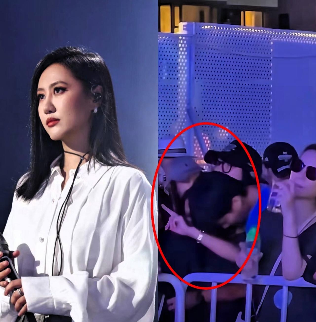 现在全网最尴尬的人，
估计就是王菲了，
她怎么也没料到，男闺蜜当着她的面居然敢这