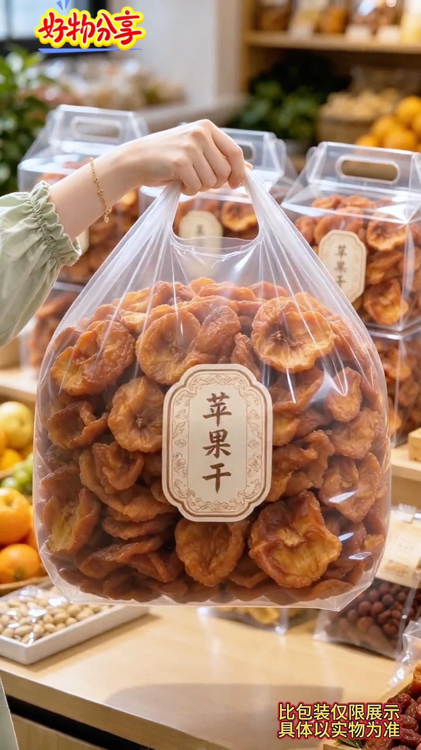如果你经常嘴馋想吃零食，我建议你把零食换成这个苹果干，它配料表只有苹果...