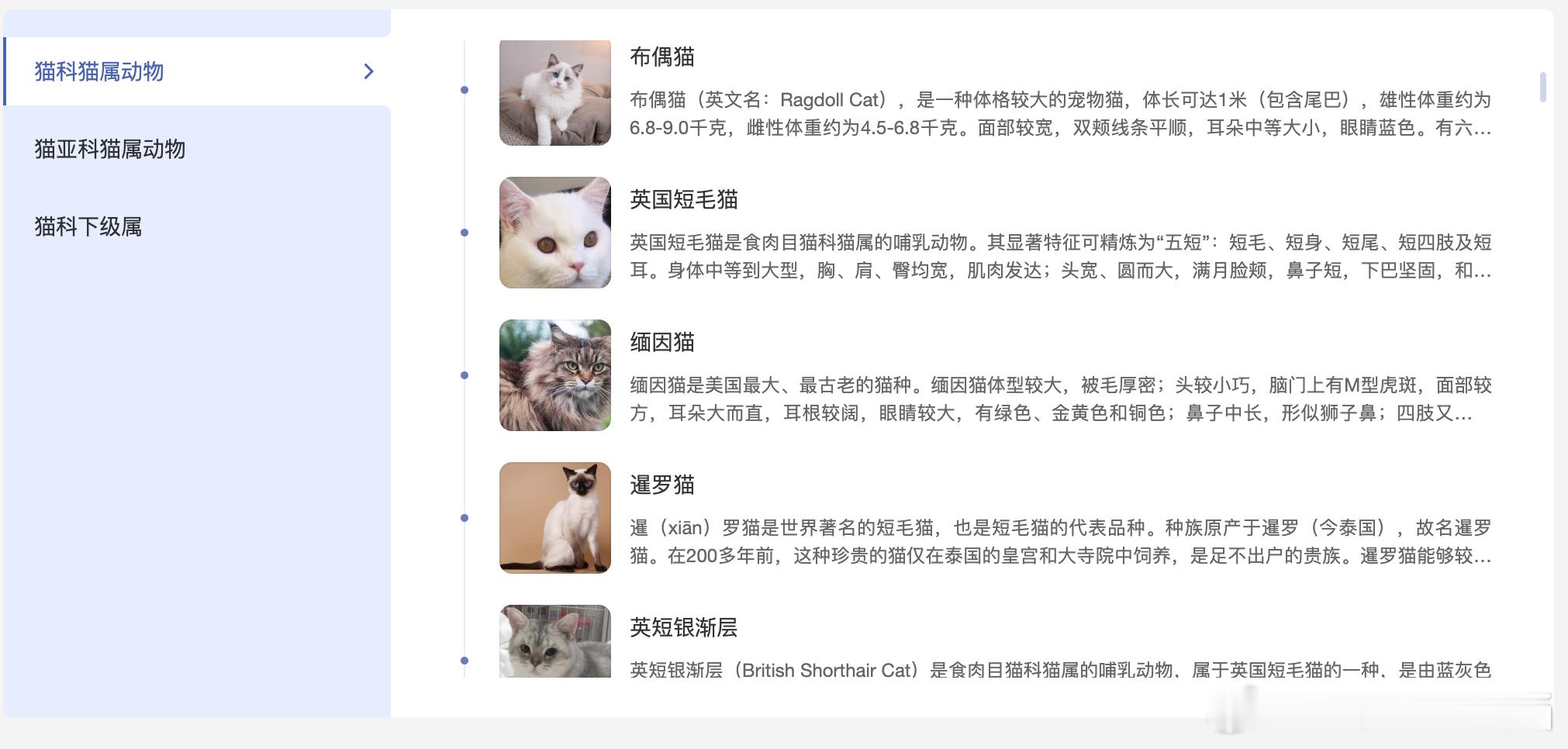 猫属：宿主 有害生物。猫属是猫属类动物的总称。猫属下面具体有哪些猫，截了三张图，