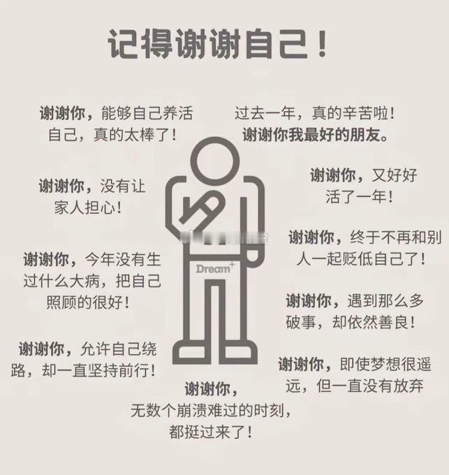 人生苦短，有空记得谢谢自己 