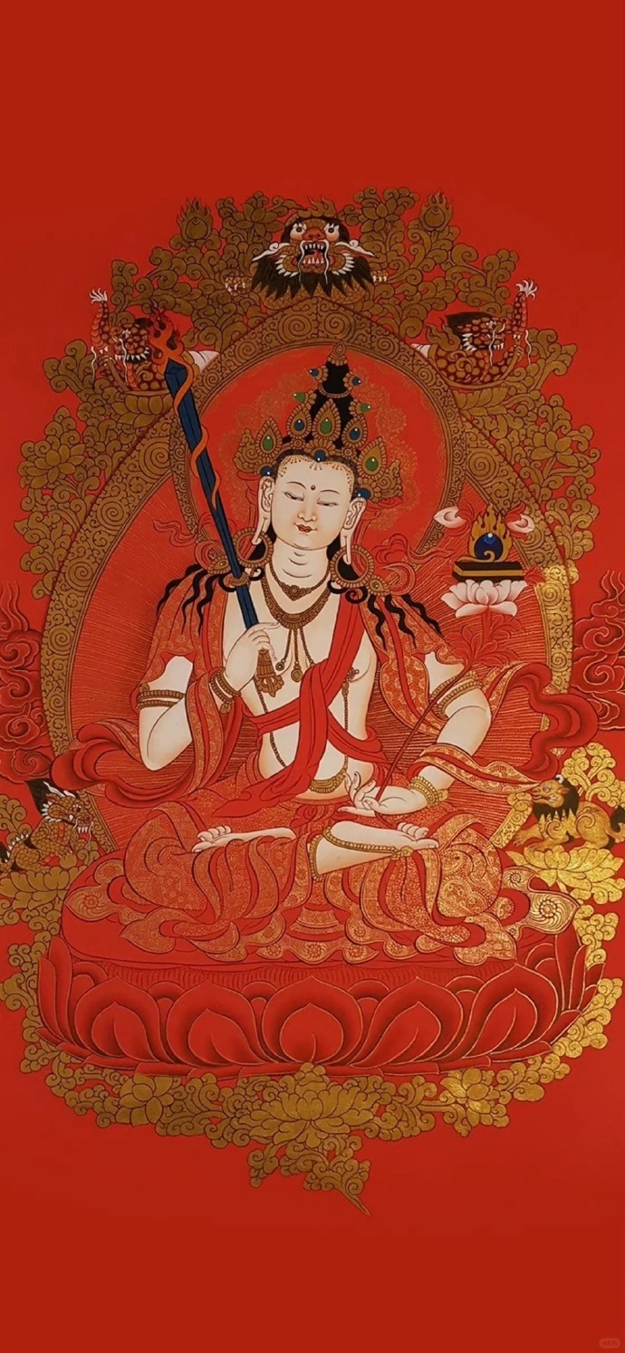 文殊菩萨壁纸 刷到请不要无视🙏 ​​​