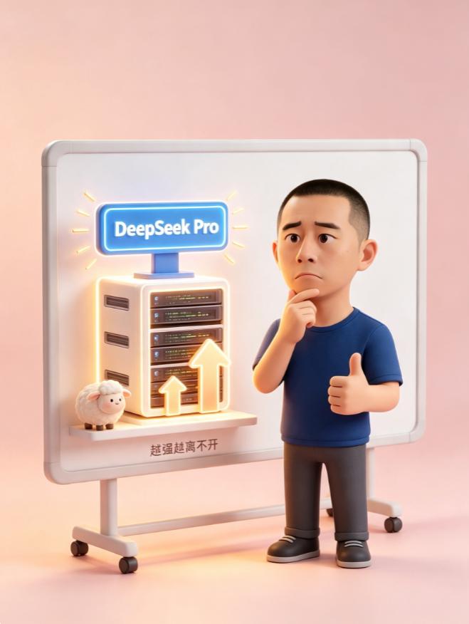 DeepSeek Pro正式版发布了，官网模型编号都换了。
从V4到Pro，我这