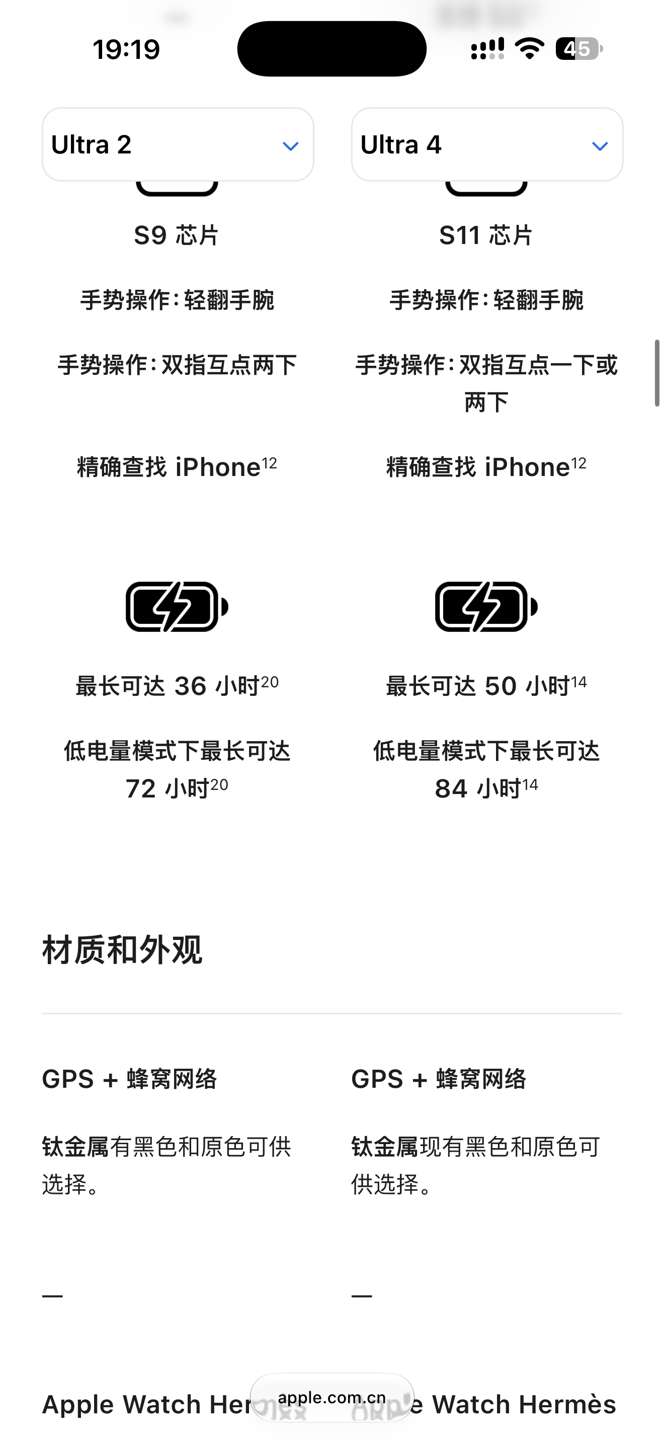 等哪一代Apple Watch Ultra对比我的Ultra 2续航翻倍了我再换