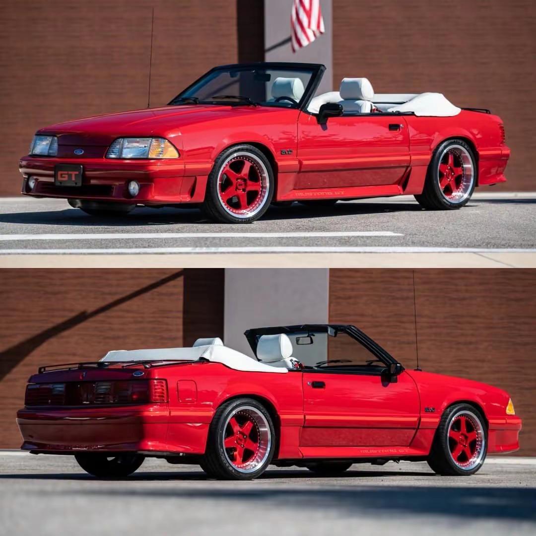 1988年，第三代Ford Mustang GT Convertible正处于美