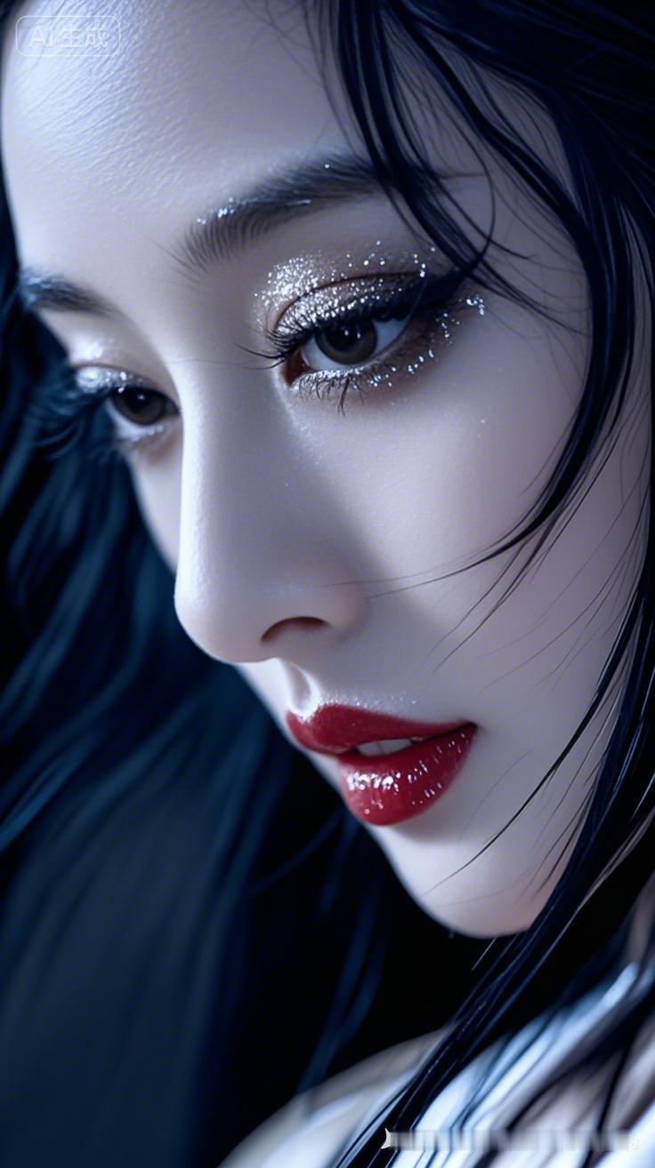 这个妆容好闪亮啊，好惊艳！