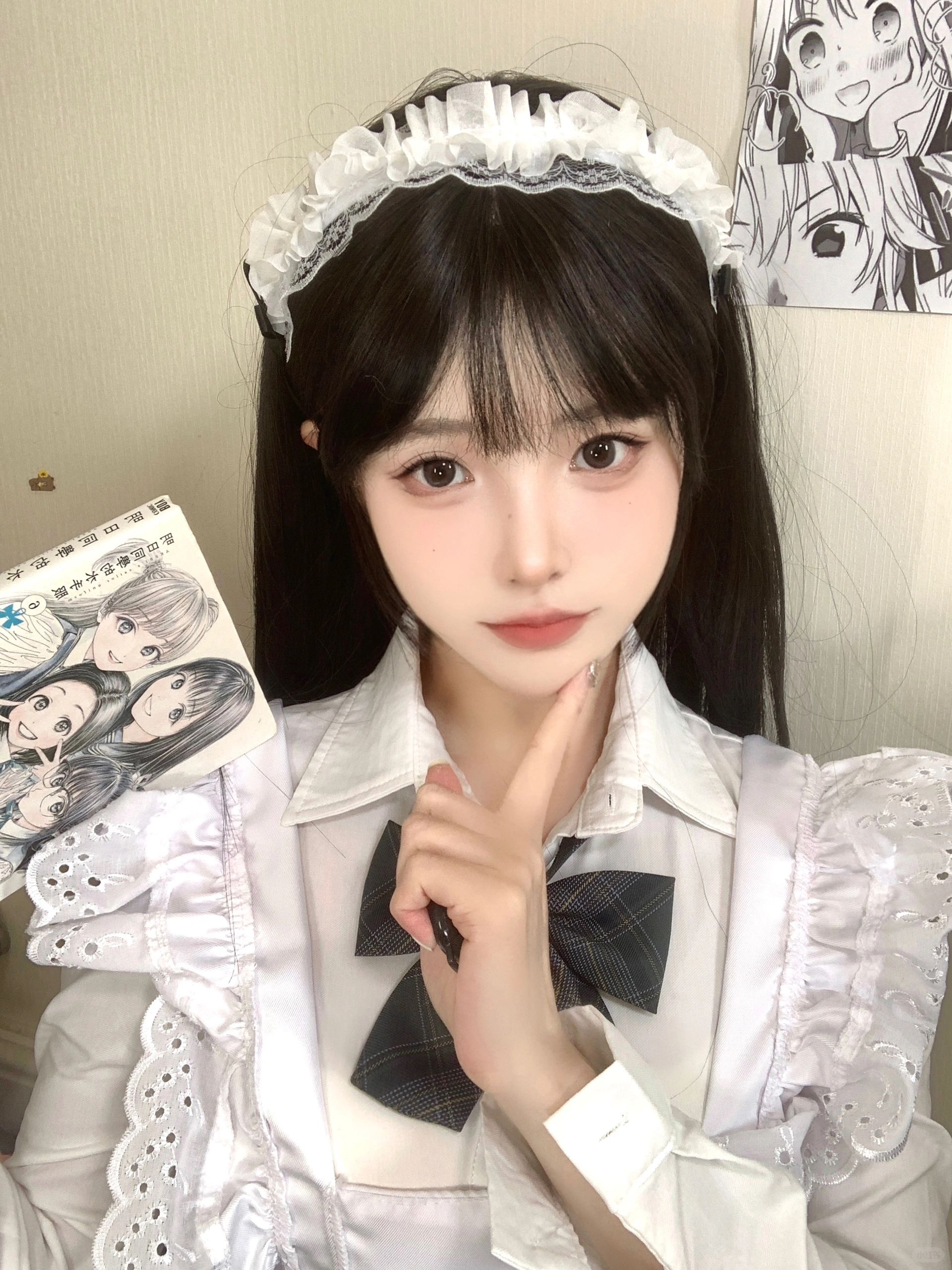 女仆围裙和jk制服混搭好好康