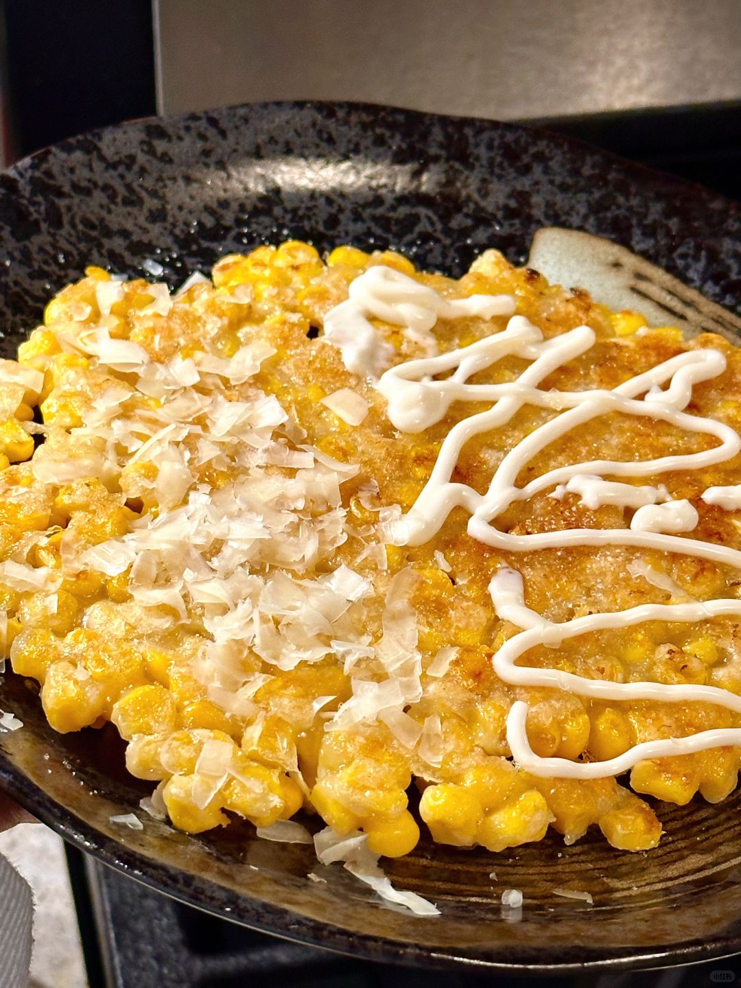 掌握了少少油做酥脆玉米烙的诀窍🌽缺德舅✅
