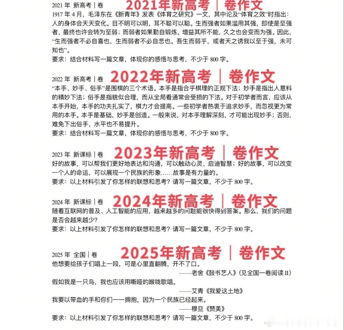 今年机器人和AI大热，作文会不会考到呢高考语文