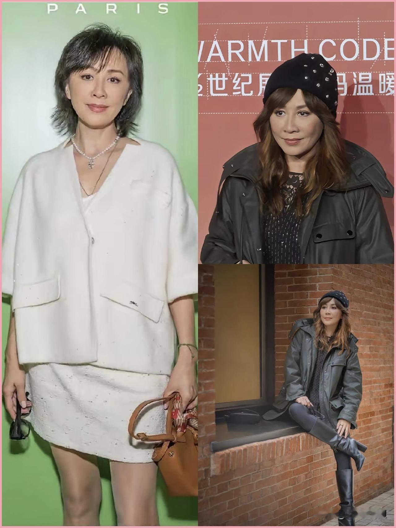黄皮慎选黄毛！
刘嘉玲这次造型踩雷了

染了一头黄毛，不仅没衬得年轻，反而看着显