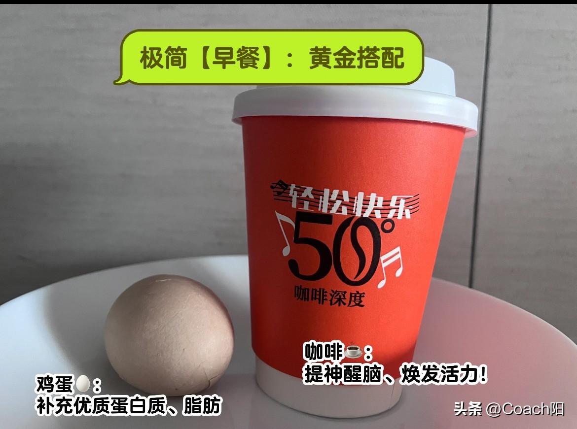 [机智]健身教练强烈推荐的极简【早餐】黄金搭配：你值得尝试！

今天、给大家分享