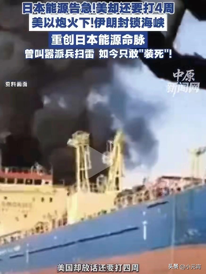 伊朗封锁霍尔木兹海峡，全球能源市场震动，最受伤的不是美国，不是英法德，而是日本！