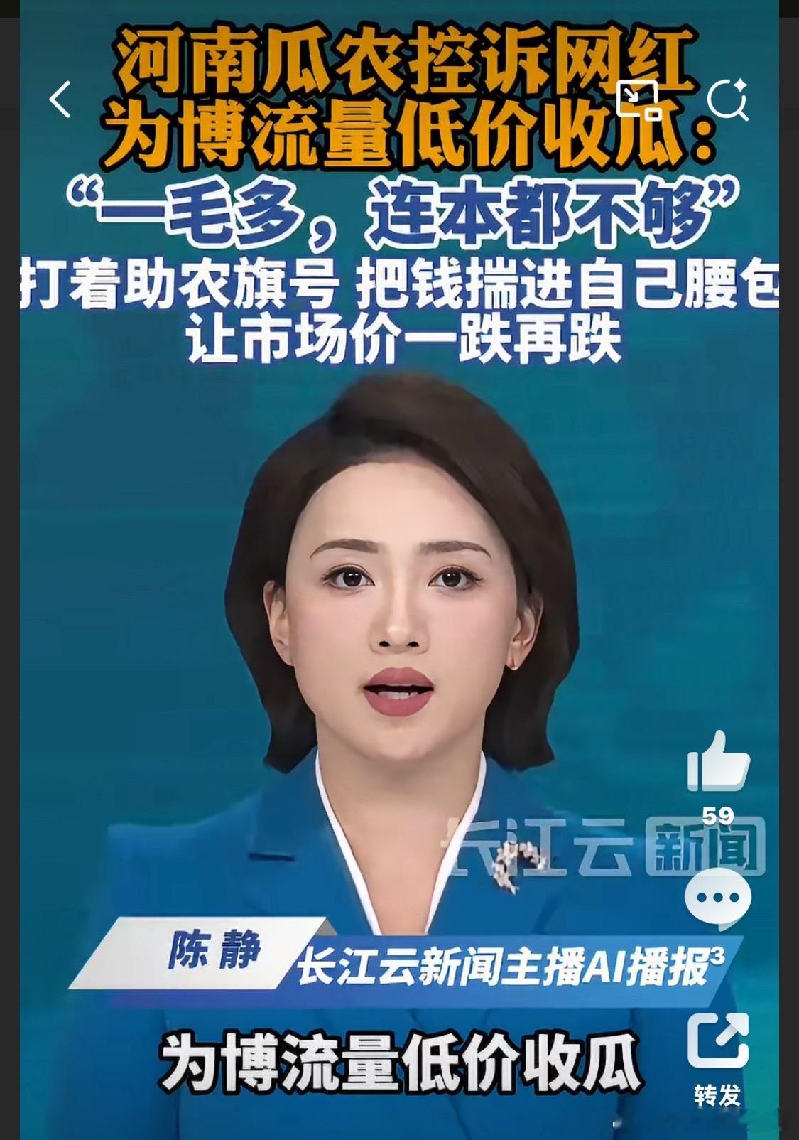 滞销西瓜被网红压价到一毛多一斤平时买瓜🍉，5块多一斤，合着瓜农那才能拿一毛多？
