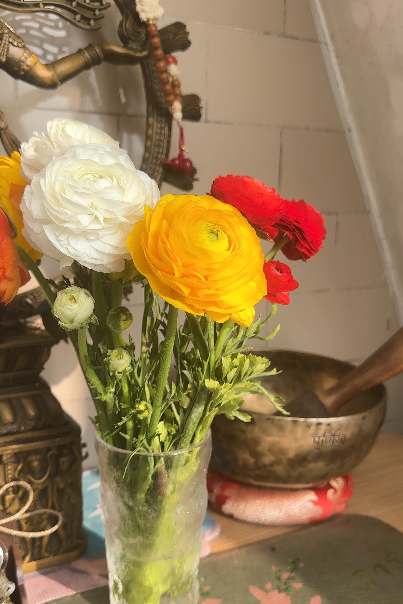 愿 我们在练习中都可以卸下防备，摘掉伪装，不必讨好任何，成为自己想要成为的样子。