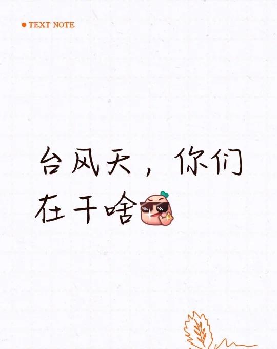 台风天，你们在干啥[得意] 我的城市刮起了大风 台风来啦 变化多端的天气 台风来