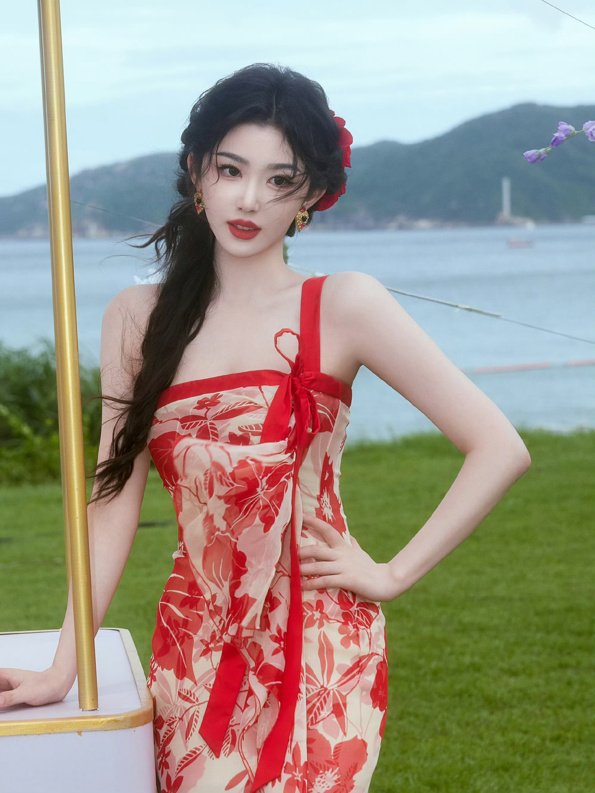 孔雪儿李述 ❄️ 孔雪儿昭阳公主 260807【图片】事务所更新海边漫游，共赴假