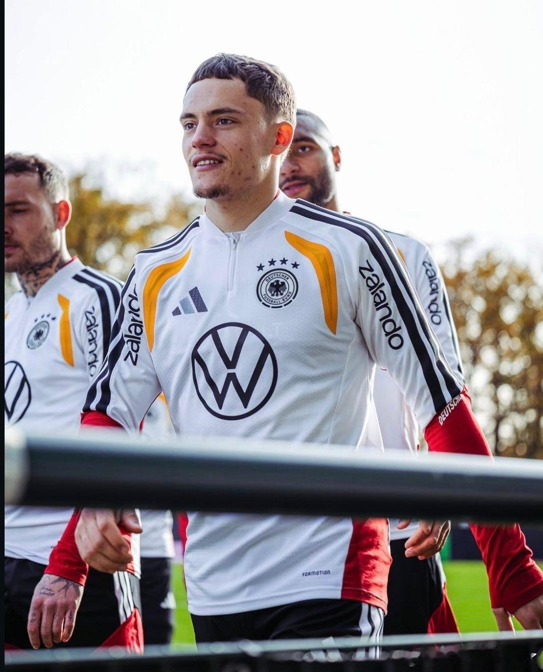 维尔茨在德国国家队训练 