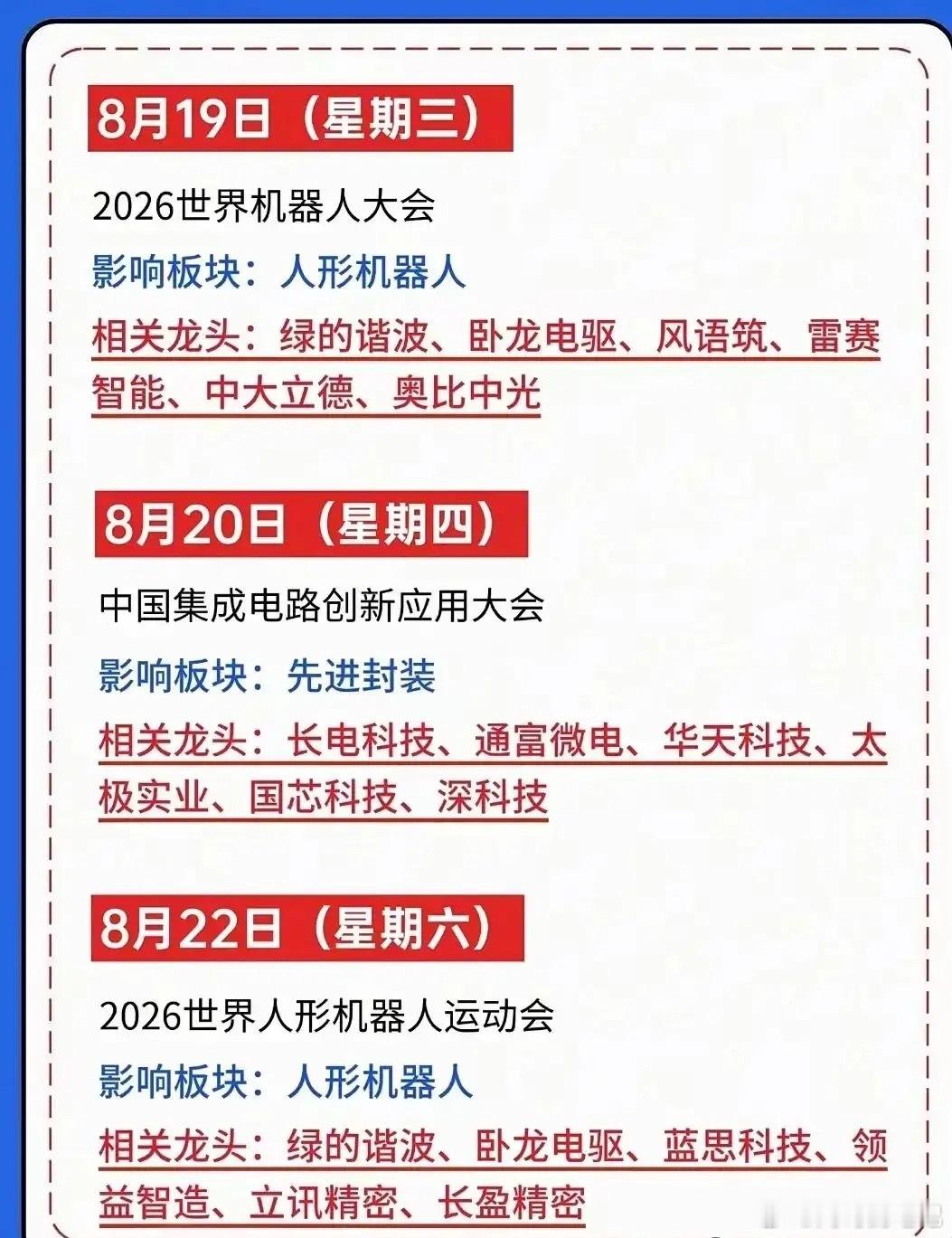 周末要闻汇总：国内外大事+产业催化一览以及相关概念方向分析!2026年8月15‑