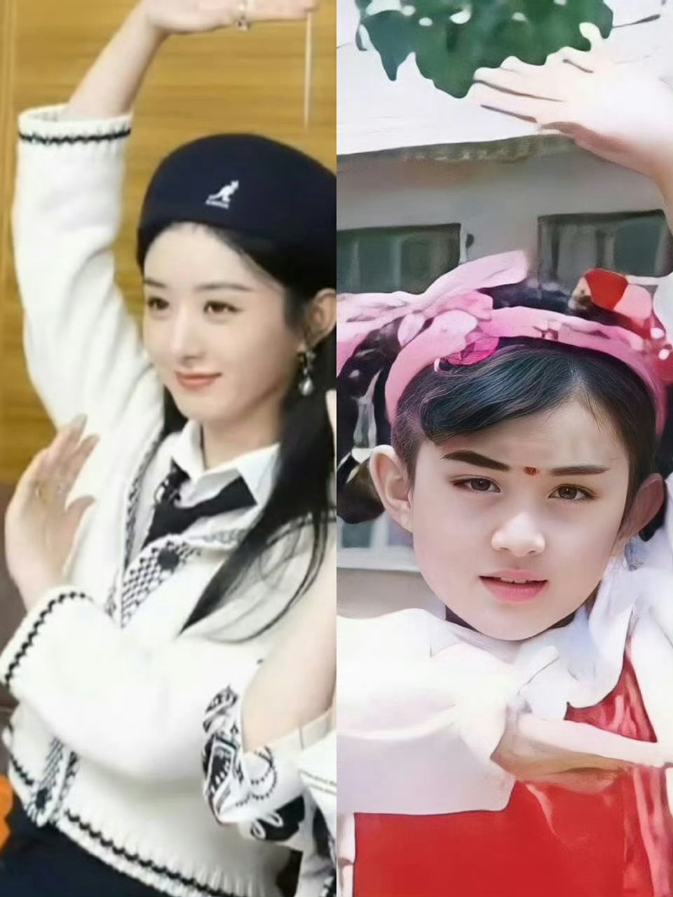 赵丽颖 祝大家六一快乐！我想起来小时候这天都要看文艺汇演了！