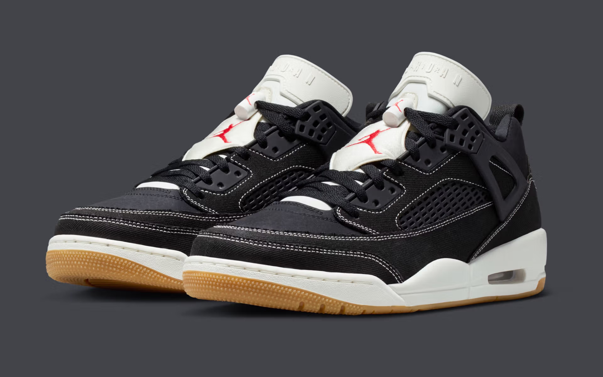 Jordan Spizike 帆布有点蹭levis的意思 配色还不错 