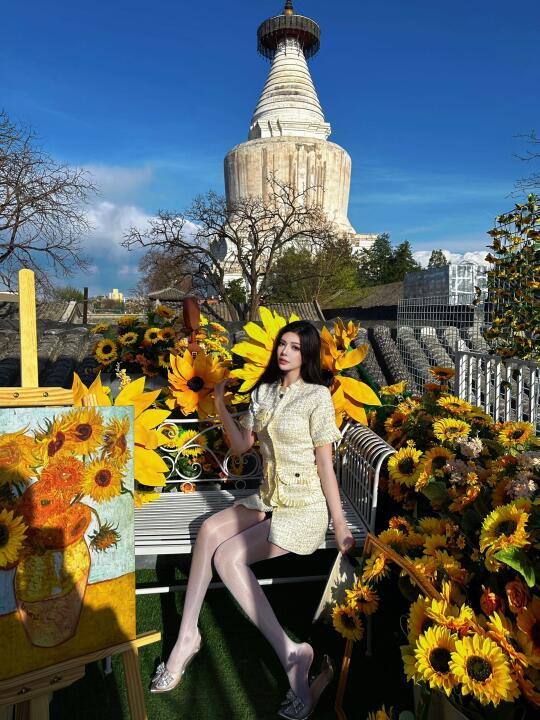请你在晴空下晒太阳🌻