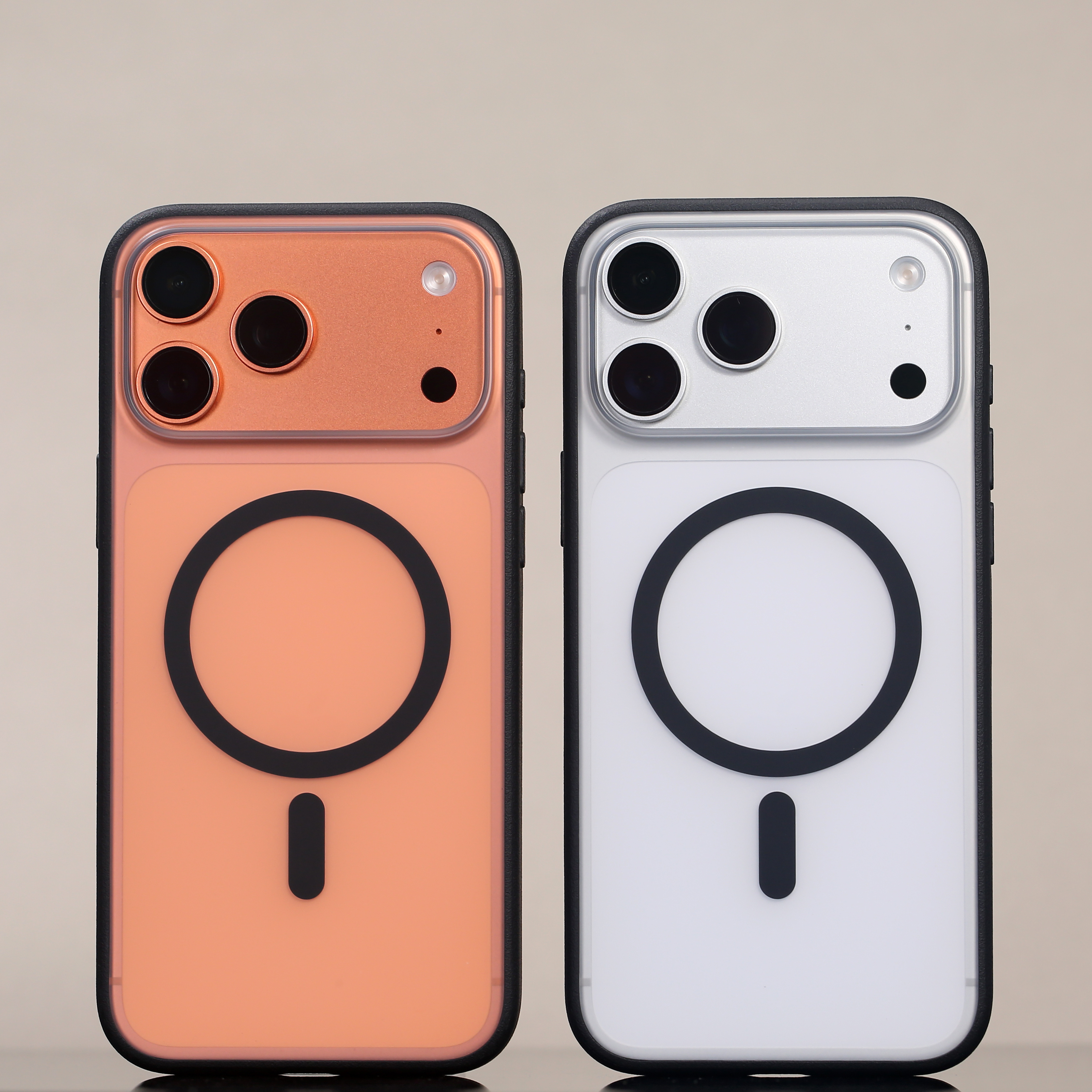 iPhone17ProMax 013砂纹边框，大孔。 