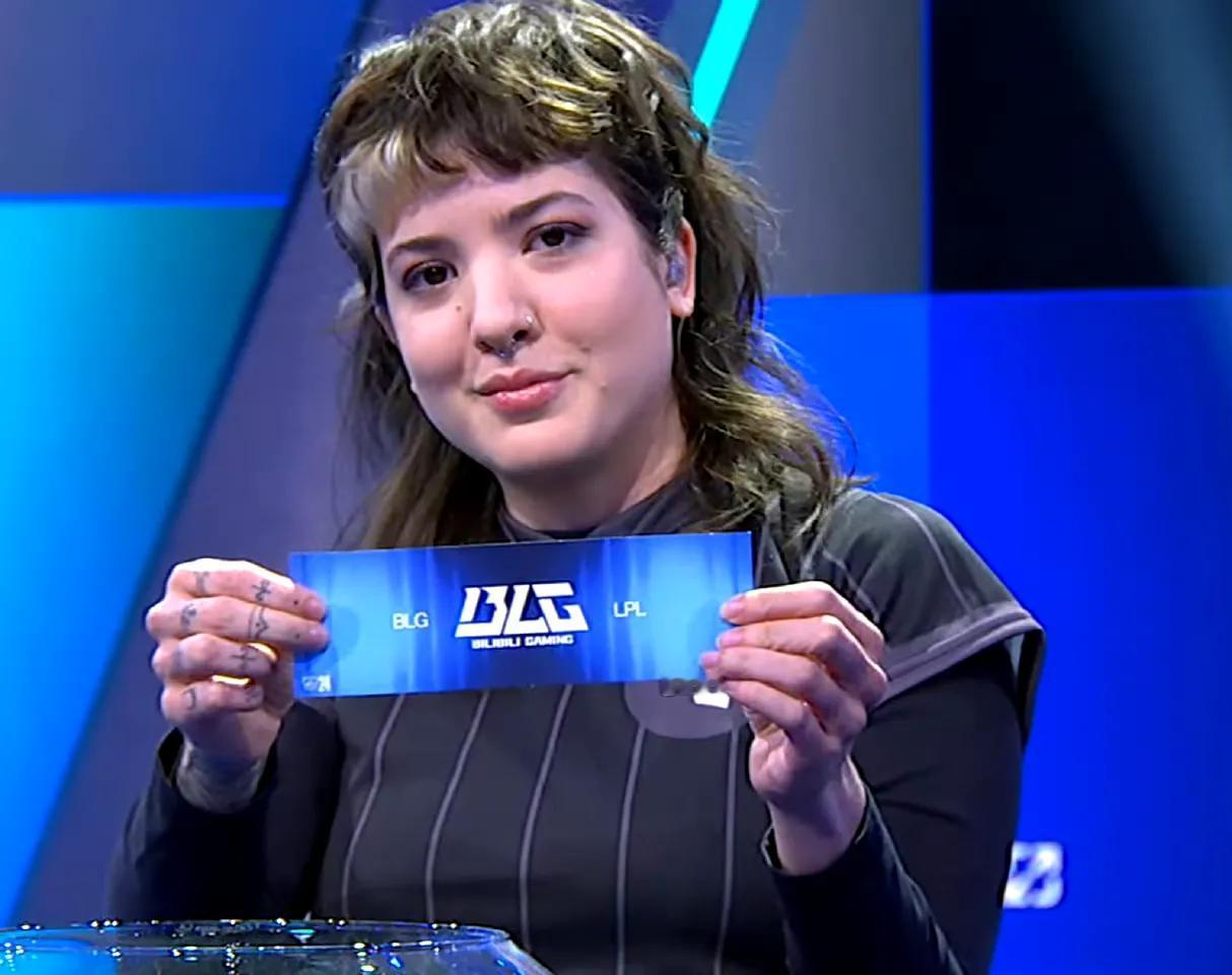 韩华打BLG，TES打T1，带劲！！

#S14淘汰赛抽签仪式# ​​​