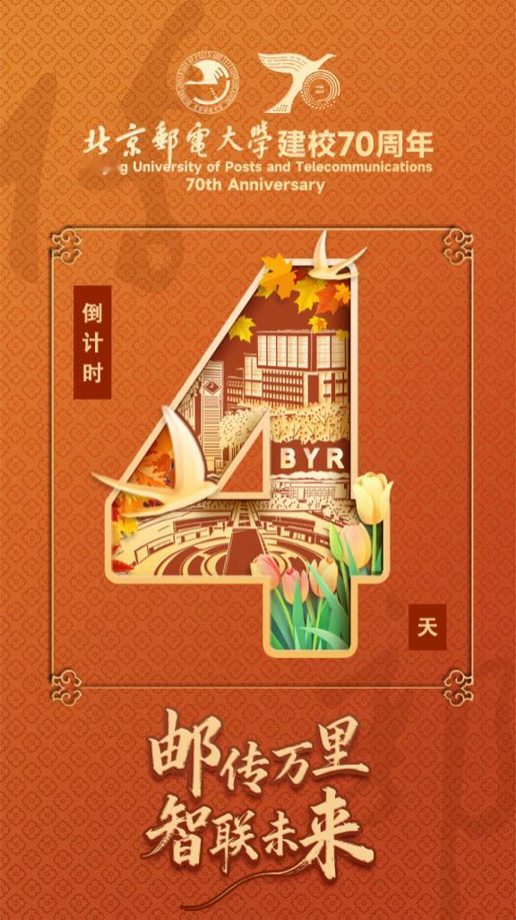 倒计时4天｜沙河校区成长日记
七秩华章将近⌛️ 焕新步履不停🏫
今天距北邮建校