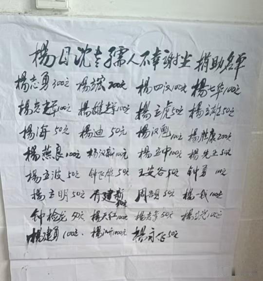这个意见好，屋场邻队就该一家有难大家帮衬！

昨天午休后，看到了队里去杨家看老和