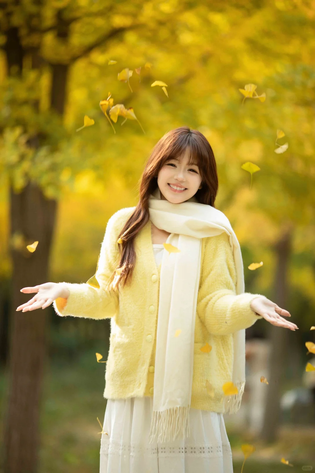 银杏是秋天顶流吧🍂秋日拍照