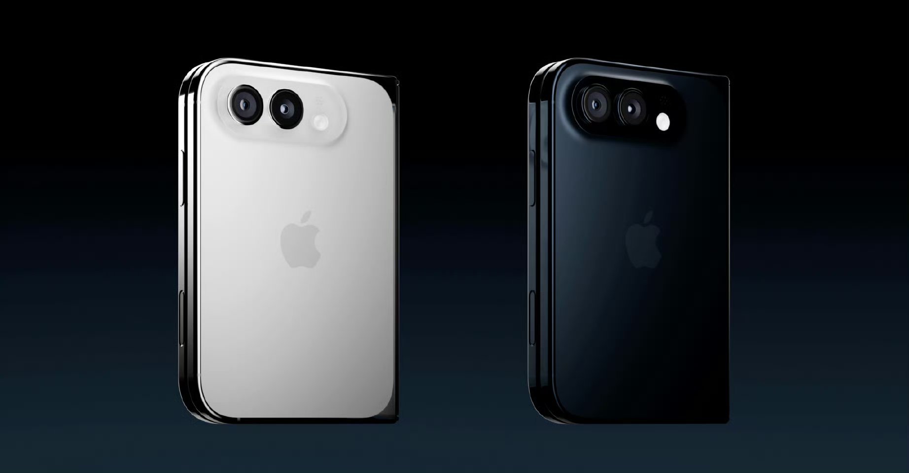 折叠屏iPhone配色苹果首款折叠屏 iPhone Ultra 银色与深蓝色哪个