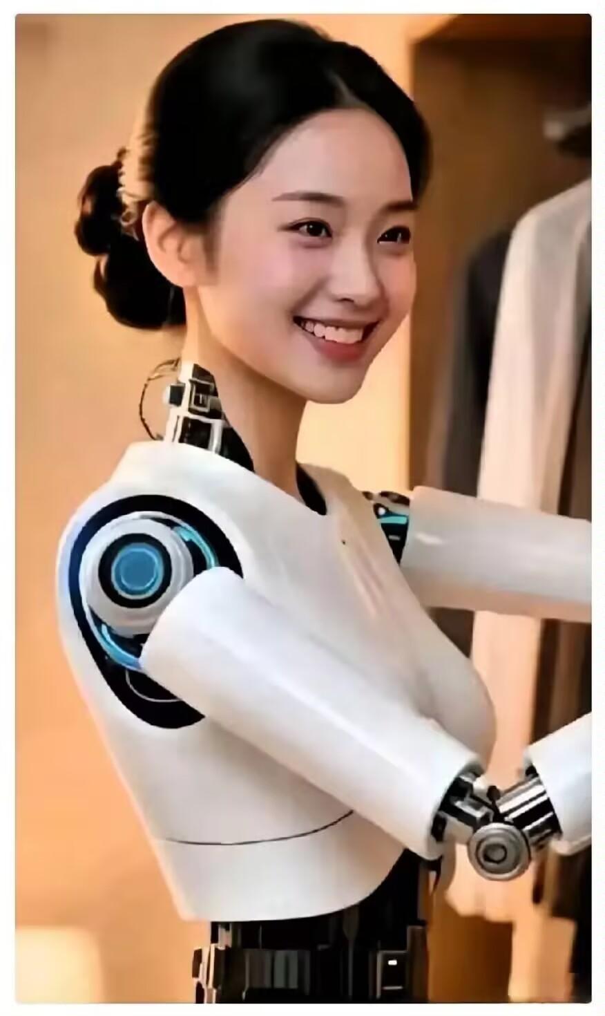 女性机器人上市了，我总结了一下，有以下好处，首先长得漂亮，身材真好，皮肤白皙，颜