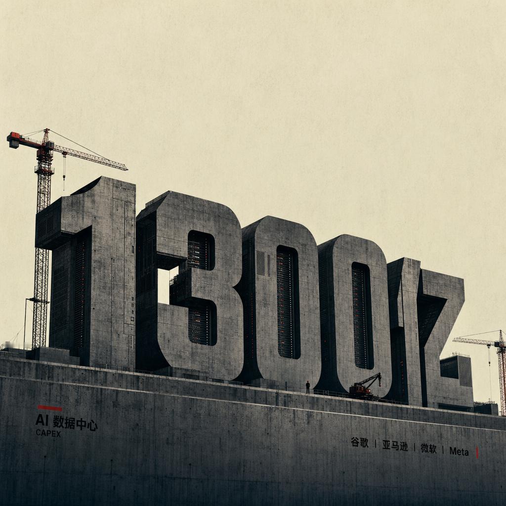 对 AI 的巨额投入已经接近疯狂。亚马逊、谷歌、微软和 Meta 在财报中披露，