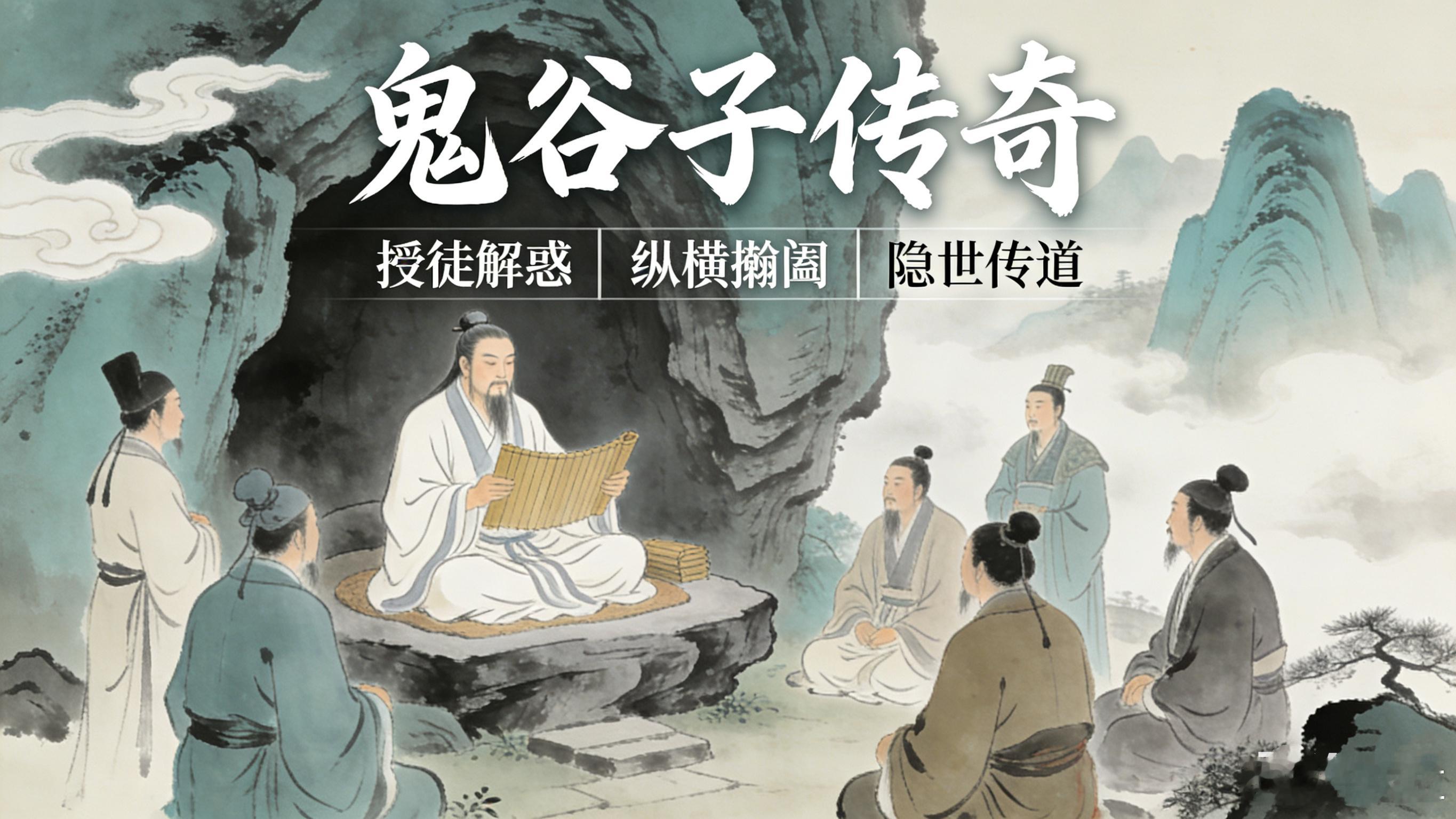第十章 第一个弟子鬼谷建成的第二年春天，来了第一个人。那是一个清晨，王诩正在洞前