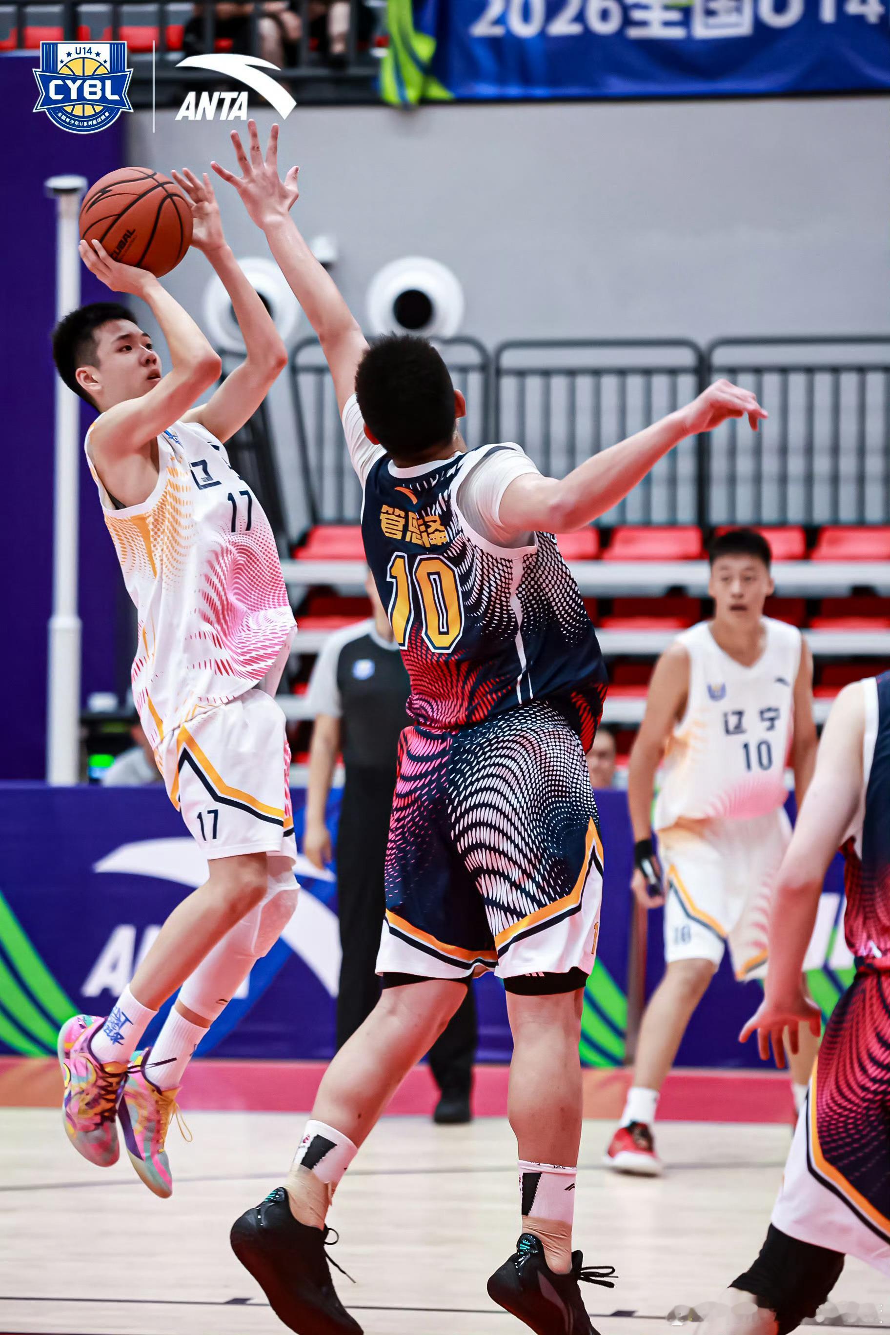 辽宁男篮u14三位主力球员系列赛数据（6场比赛）柳清瀚：场均41.5分，4.8篮