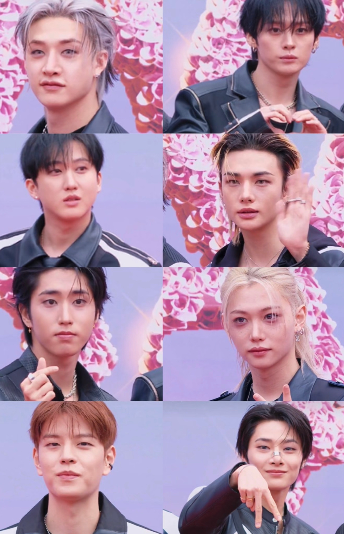 straykids今天的AAA红毯怼脸生图已出，看谁的状态好