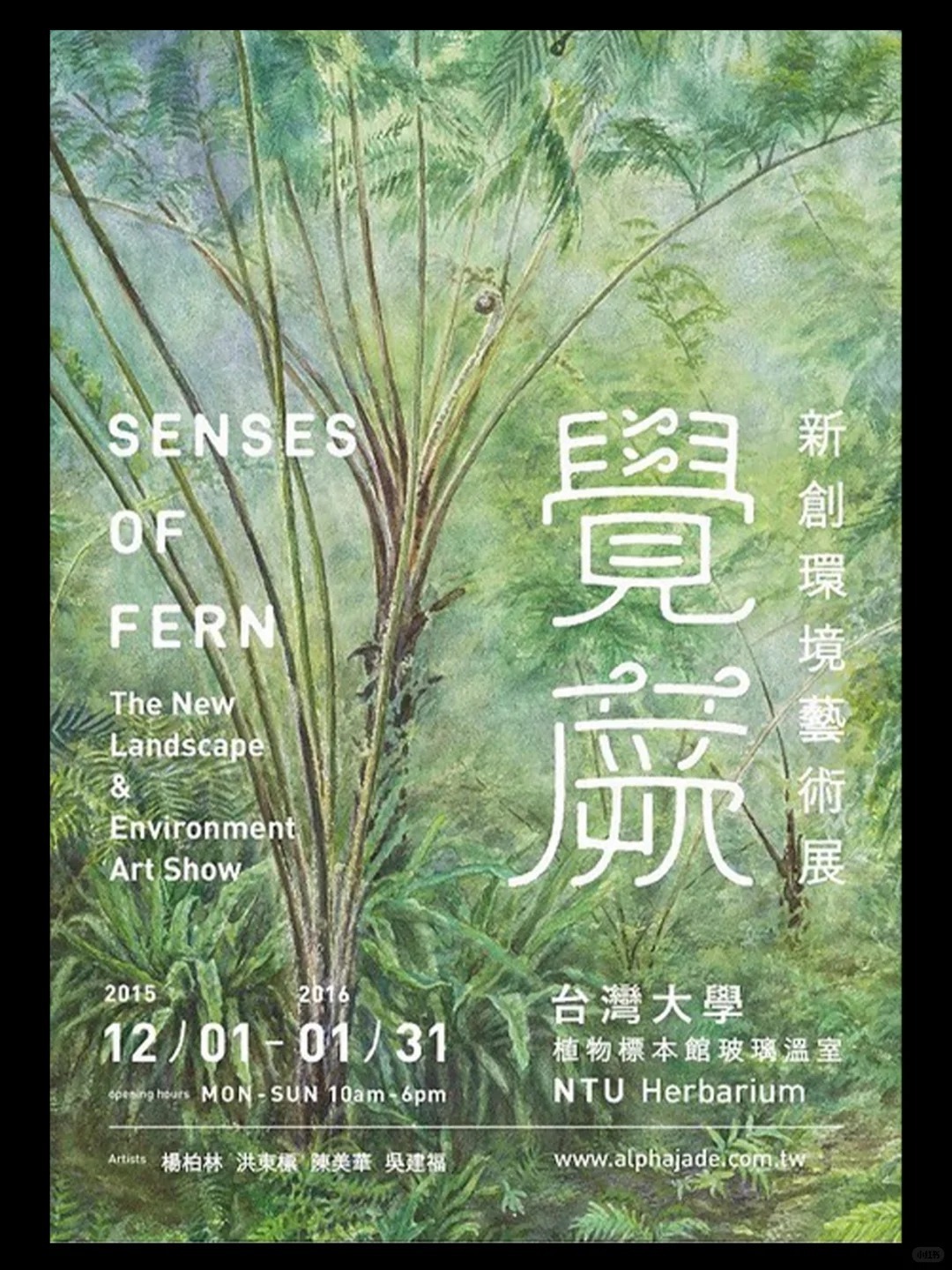 灵感的诞生 森系海报 