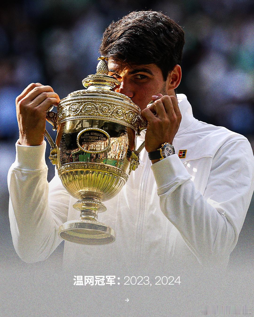 天空没有极限✨🏆全满贯➡️劳伦斯世界体育奖 年度最佳男运动员恭喜卡洛斯👏网来