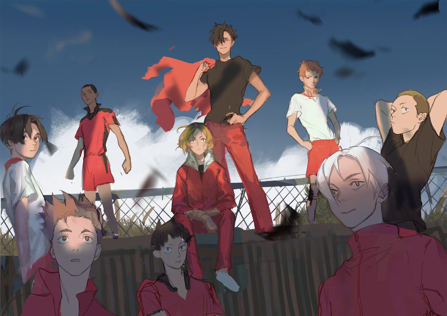 「排球少年」夏天的味道  TWI.helenpeanut ​​​