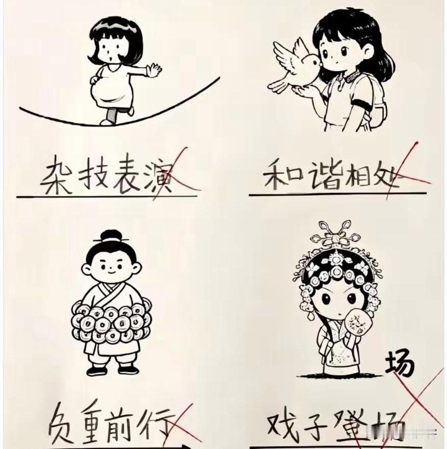 看图写成语，越来越难了，完全找不到头绪！