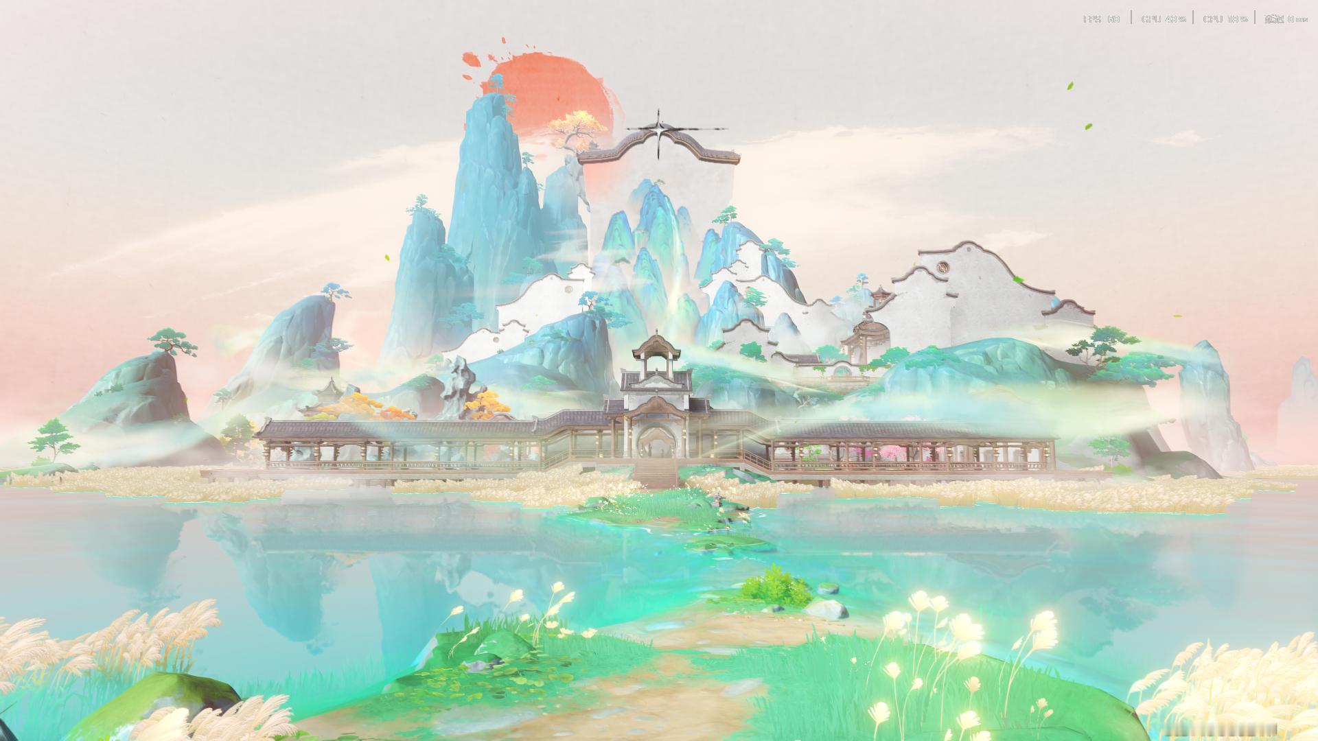 原神新地图这个国风美学是真的无敌了 