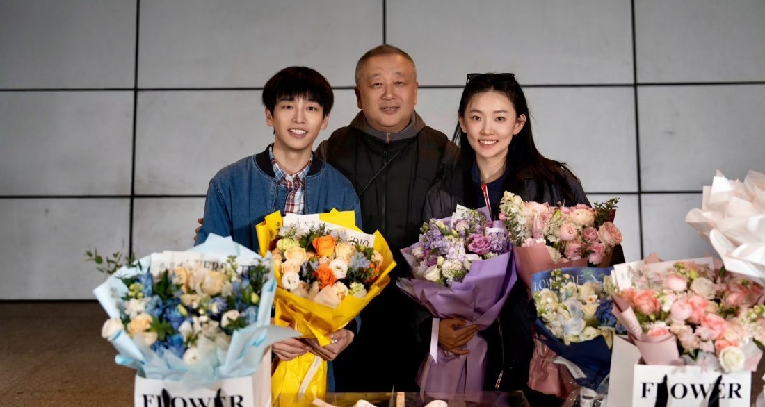 周依然杀青快乐，嘿嘿我们娇姐和狗哥又合作了期待锦兰