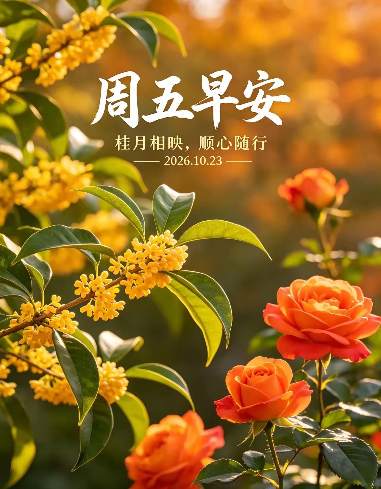 ☀️周五清晨，清风送爽，一周即将圆满收官。
一路走来，有忙碌，有坚持，所有默默付