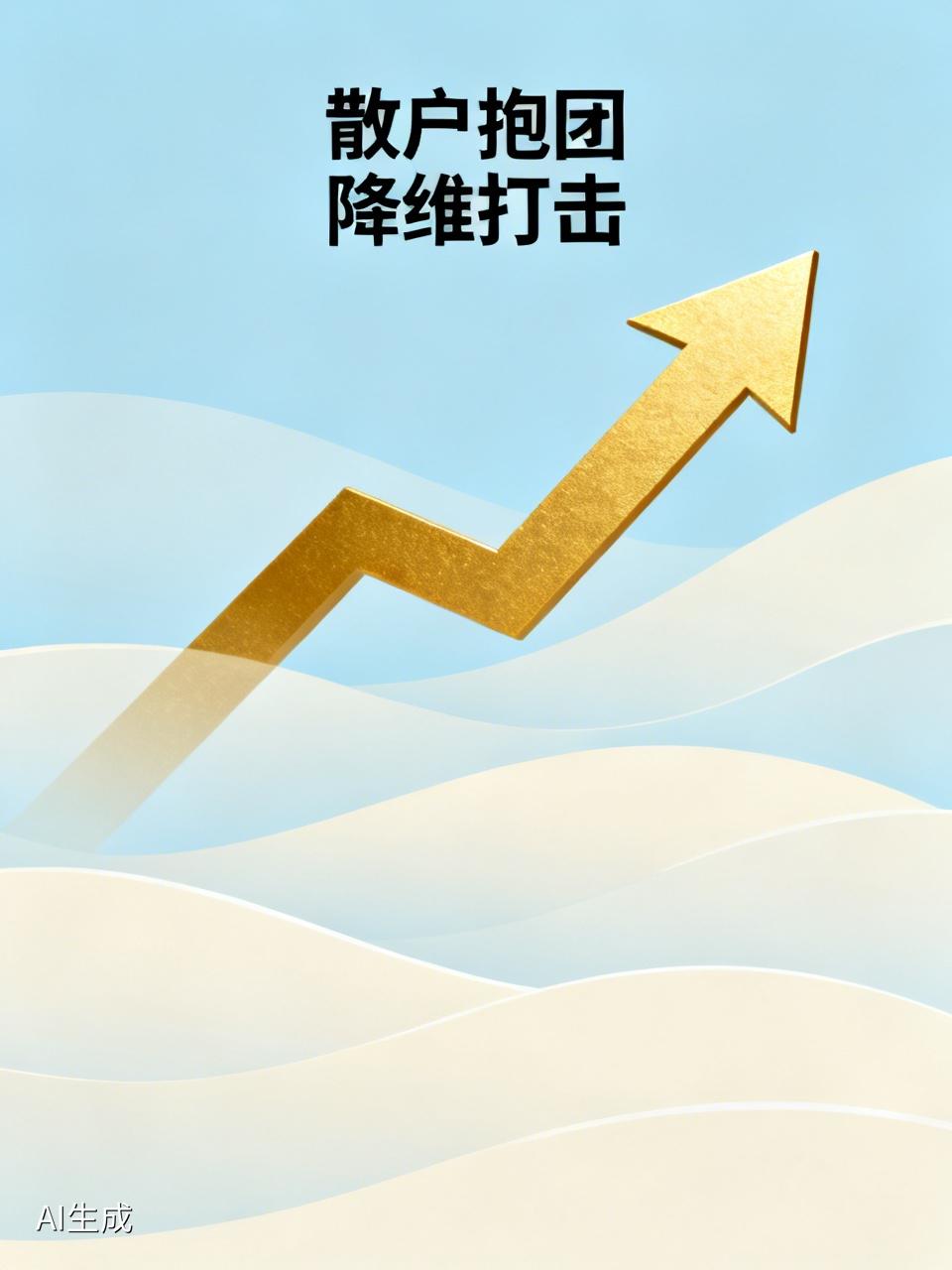 散户抱团，对主力就是降维打击。
     即不买，也不卖，主力自然变韭菜。
  