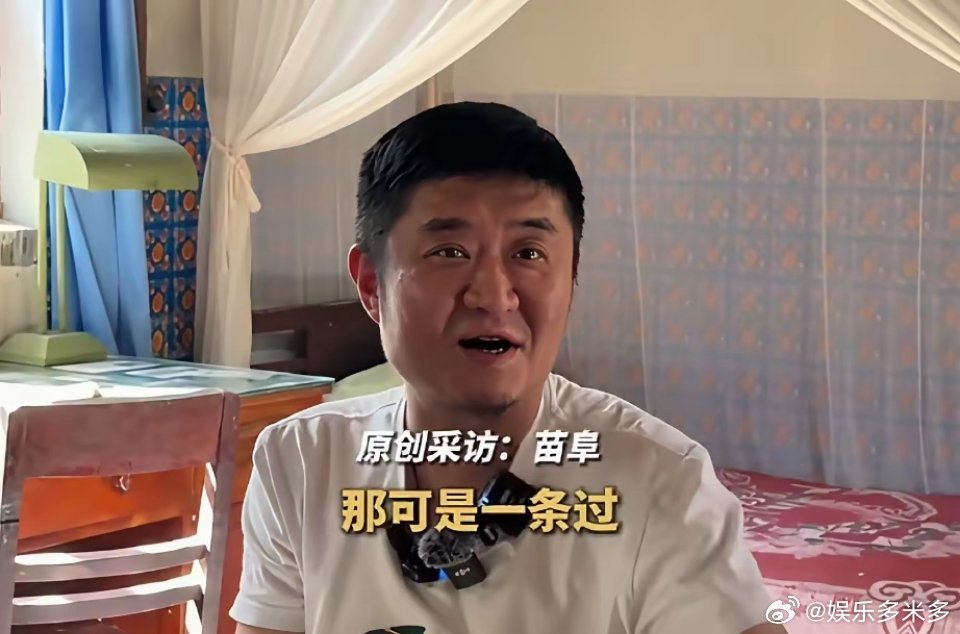苗阜在《主角》里扮演的何大锤，在最后的一集里，有一场送别胡三元的戏，那场戏他演的
