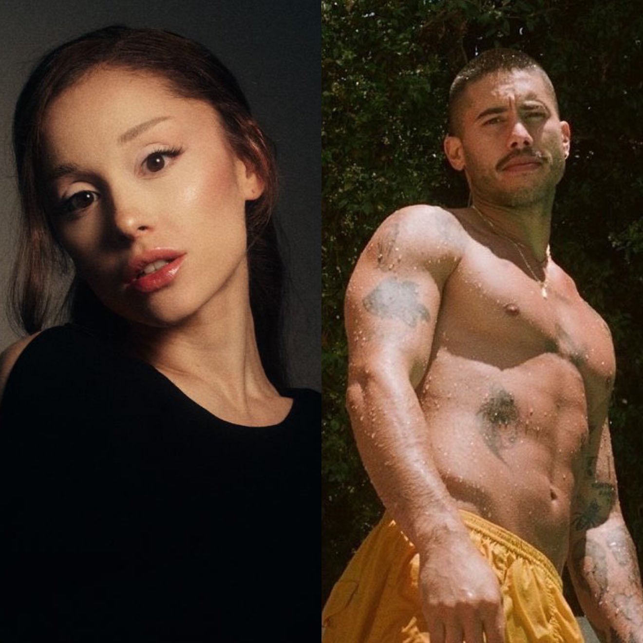 A妹和前男友Ricky正式复合，二人被拍到纽约中央公园里搂在一起遛狗！！📷 