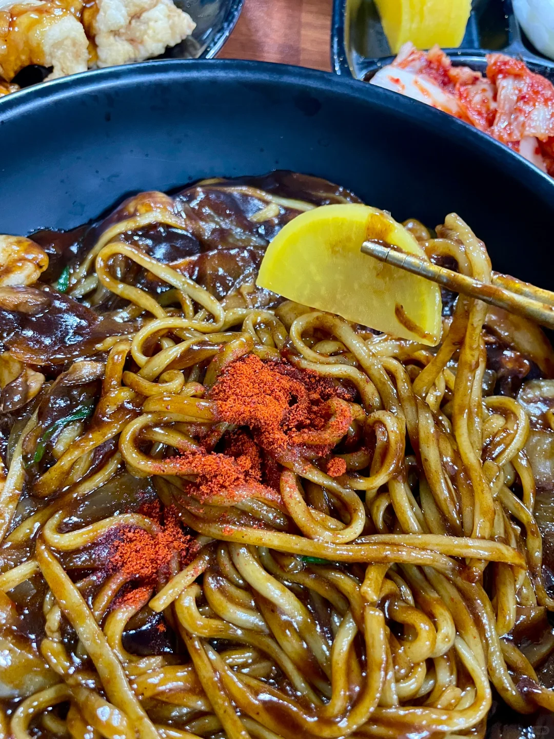 济州岛🇰🇷下飞机直奔炸酱面🔥大碗才15r