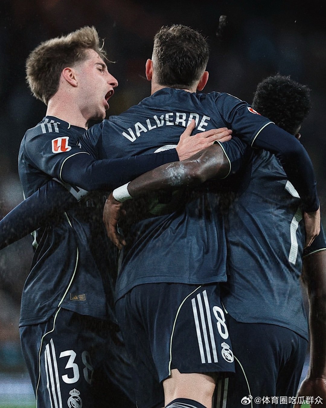 Valverde in the 94th minute. Captain com