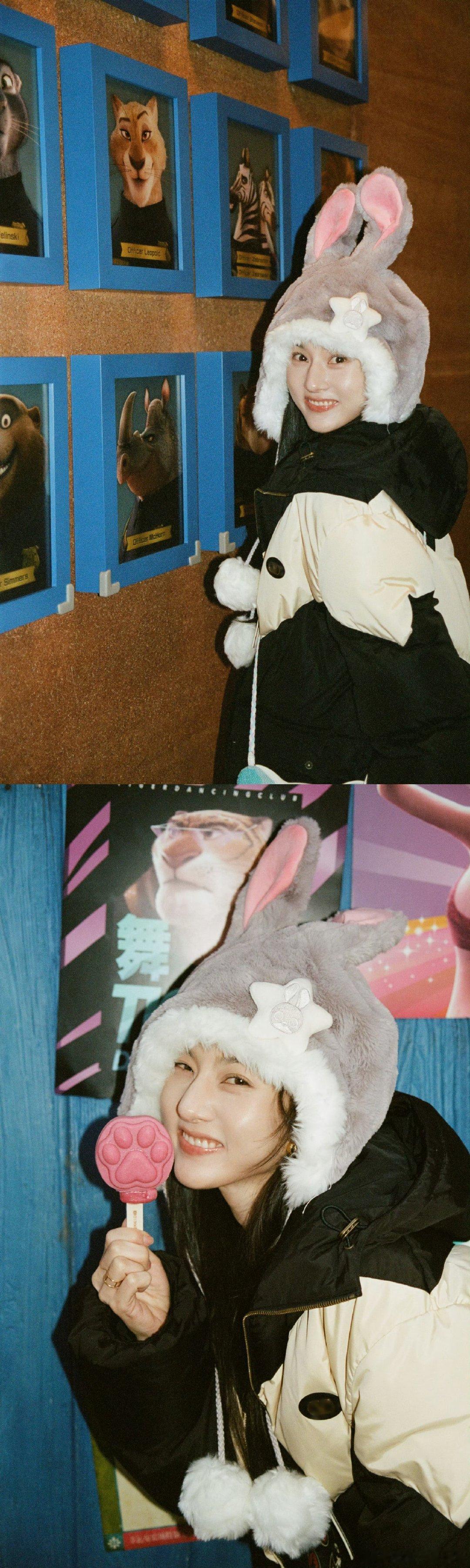 宋祖儿cos朱迪 宋祖儿cos兔子警官 宋祖儿cos兔子警官 