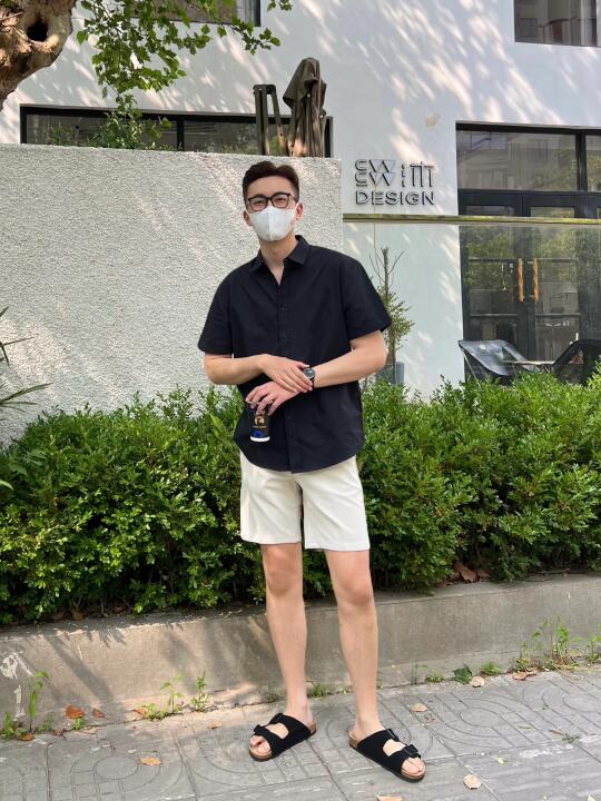 40+大叔|五一度假穿搭|衬衫穿出轻松感