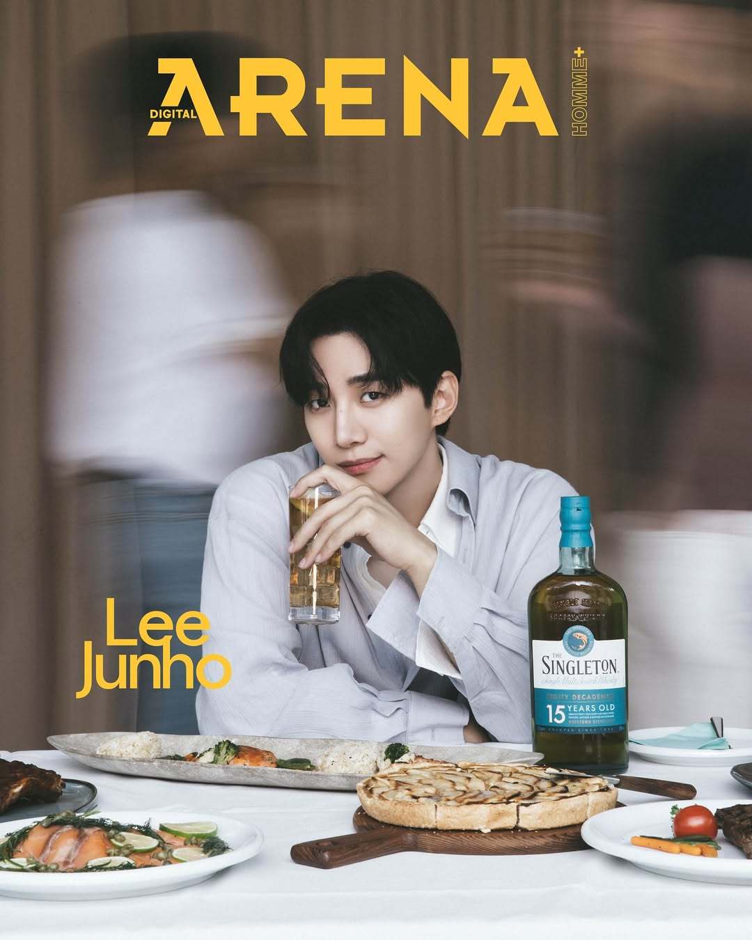 李俊昊 x Arena Homme+ Korea Digital Cover 刚